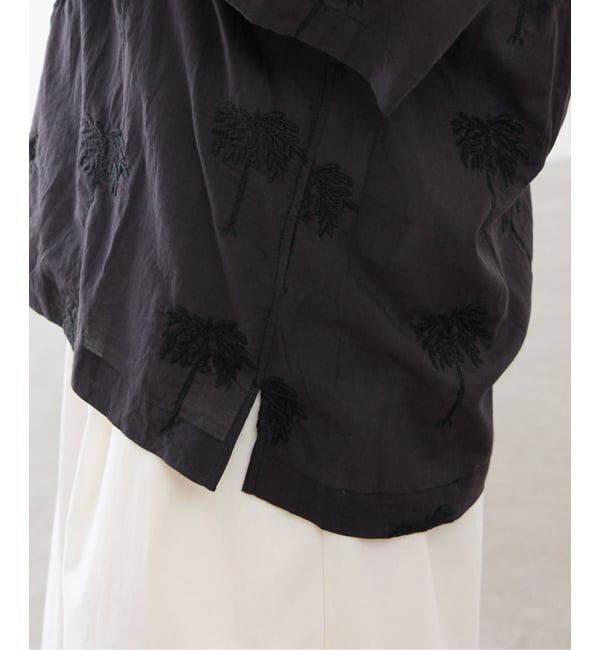 FRAMeWORK「≪予約≫COUTURE DADAM/クチュールドアダム parm tree embroidery シャツ」|シャツ・ブラウス|