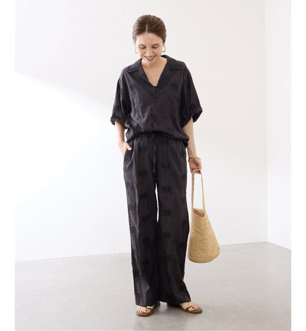 FRAMeWORK「≪予約≫COUTURE DADAM/クチュールドアダム parm tree embroidery シャツ」|シャツ・ブラウス|