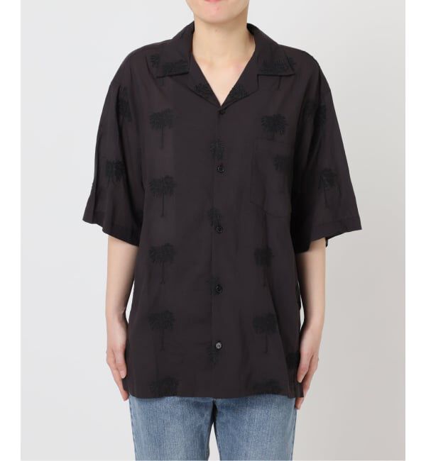FRAMeWORK「≪予約≫COUTURE DADAM/クチュールドアダム parm tree embroidery シャツ」|シャツ・ブラウス|
