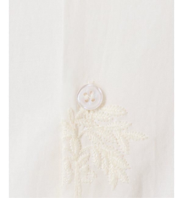 FRAMeWORK「≪予約≫COUTURE DADAM/クチュールドアダム parm tree embroidery シャツ」|シャツ・ブラウス|