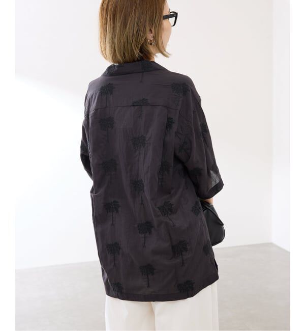 FRAMeWORK「≪予約≫COUTURE DADAM/クチュールドアダム parm tree embroidery シャツ」|シャツ・ブラウス|
