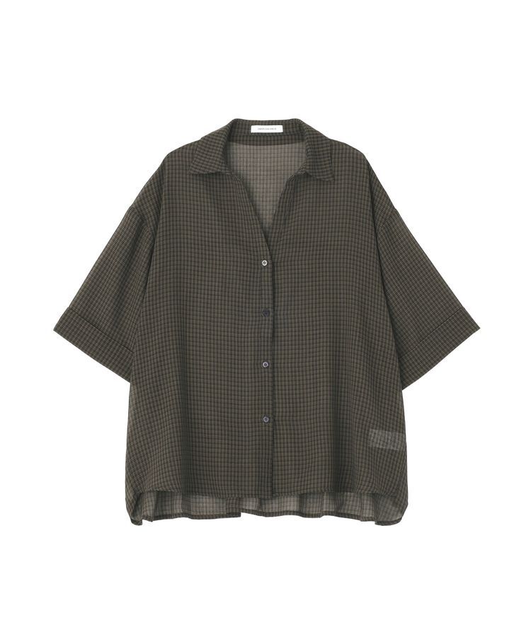 AMERICAN HOLIC「【イージーケア】スキッパーチェックシャツ」|シャツ・ブラウス|