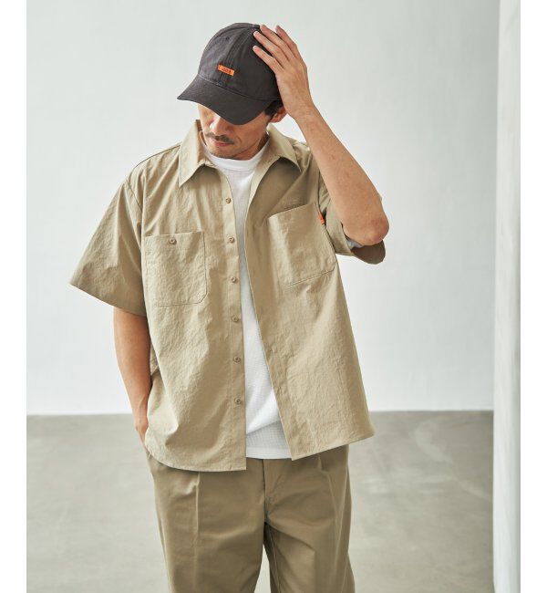 ikka「UNIVERSAL OVERALL ユニバーサルオーバーオール dailyワーカーズシャツ」|シャツ・ブラウス|