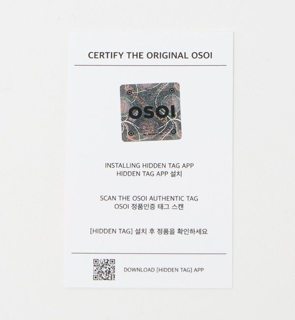 OSOI「【別注】＜OSOI＞TONI MINI MINI チャーム」|チャーム・キーホルダー|