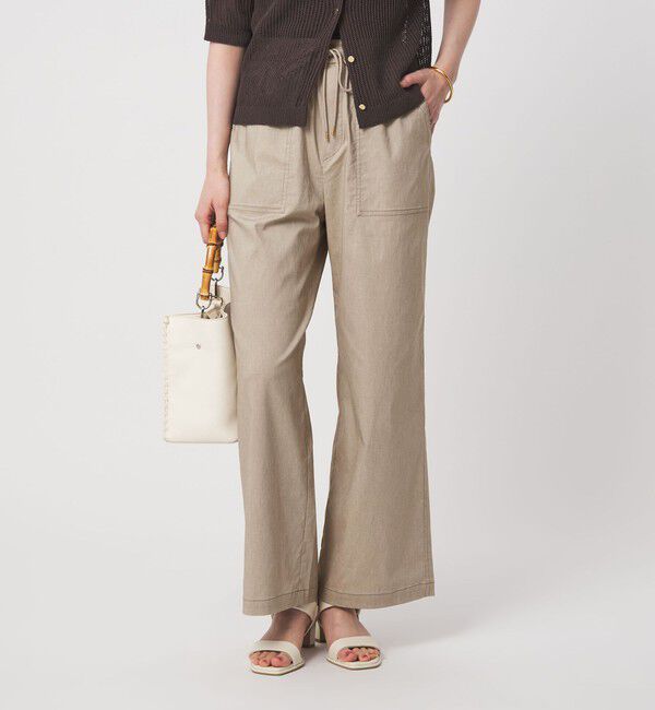 UNITED ARROWS green label relaxing「［size SHORT/TALLあり］オルマイ LI/MIX ベイカー パンツ」|その他|その他1