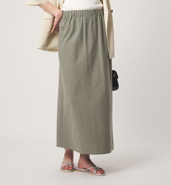 UNITED ARROWS green label relaxing「BREEZE LINEN ブリーズリネン ナロー スカート」|スカート|