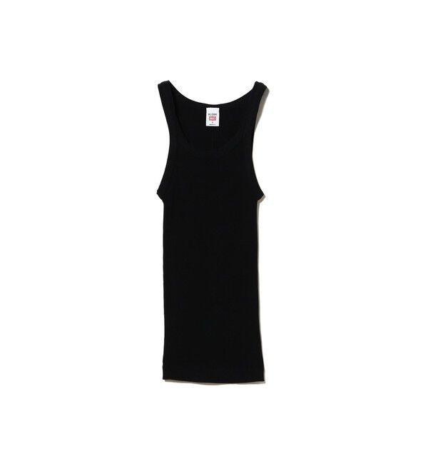 Demi-Luxe BEAMS 「RE/DONE / リブ タンクトップ」|Tシャツ・カットソー|WASHED_BLACK