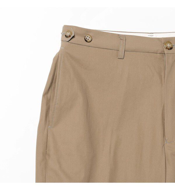 BEAMS PLUS「BEAMS PLUS｜IVY Trousers Wide High Density Cotton｜トラウザーズ｜ワイドシルエット｜ウェザークロス」|その他|