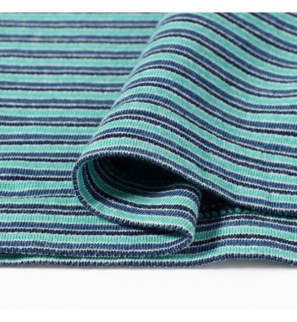 BEAMS PLUS「Pocket Tee Indigo Stripe」|Tシャツ・カットソー|