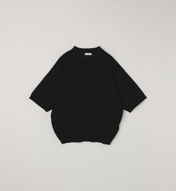 SHIPS any「SHIPS any:〈手洗い可能〉リネンミックス ハイゲージ ニット スキッパー ポロシャツ◆」|ポロシャツ|