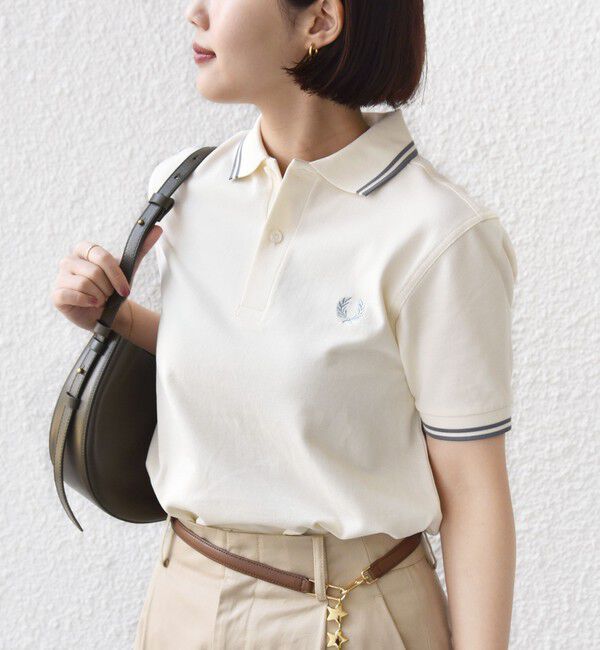 SHIPS for women「FRED PERRY:M3600 TWIN TIPPED POLO」|Tシャツ・カットソー|