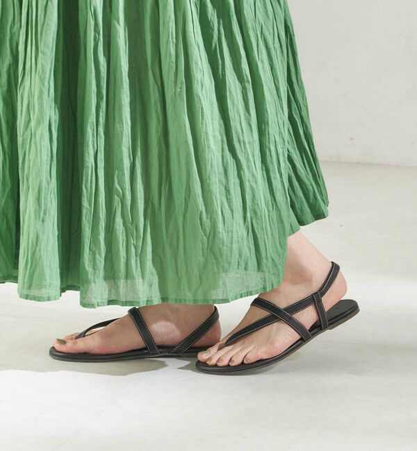 SHIPS for women「LAOCOONTE: Barselona Sofia」|サンダル|ブラック