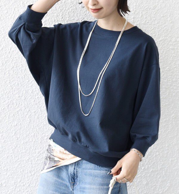 SHIPS for women「〈手洗い可能〉ハイゲージ ドルマン プルオーバー」|Tシャツ・カットソー|