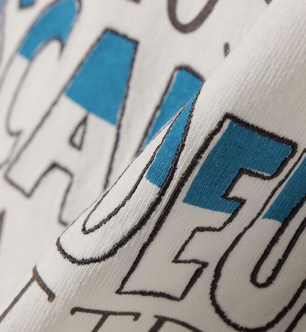SHIPS any「《一部追加予約》【SHIPS any別注】La Hutte:〈洗濯機可能〉デザイン ロゴ プリント TEE 26SS」|Tシャツ・カットソー|