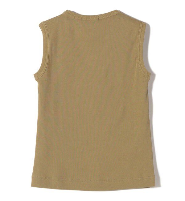 SHIPS for women「SLOANE:ストレッチ リブ ノースリーブ」|タンクトップ|