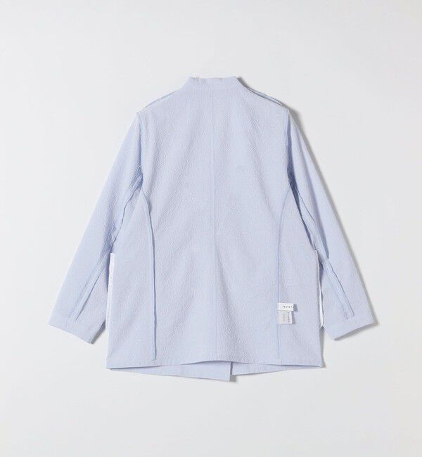 quaranciel「《予約》quaranciel:〈手洗い可能〉シアー カラミ テーラード ダブル ジャケット」|その他|