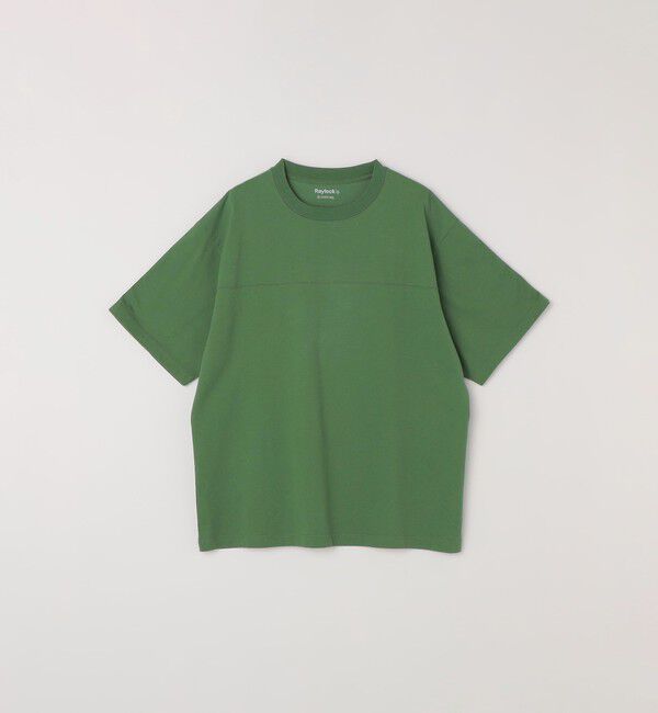 SHIPS any「SHIPS any:〈接触冷感/吸水速乾/UVカット/遮熱〉Raylock フットボール Tシャツ◇」|Tシャツ・カットソー|