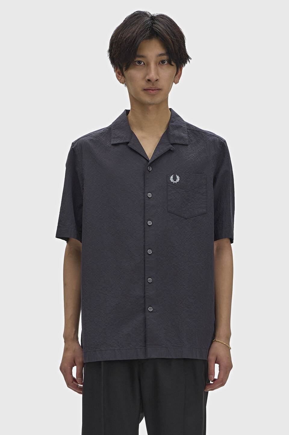FRED PERRY 「Seersucker Revere Collar Shirt」|シャツ・ブラウス|