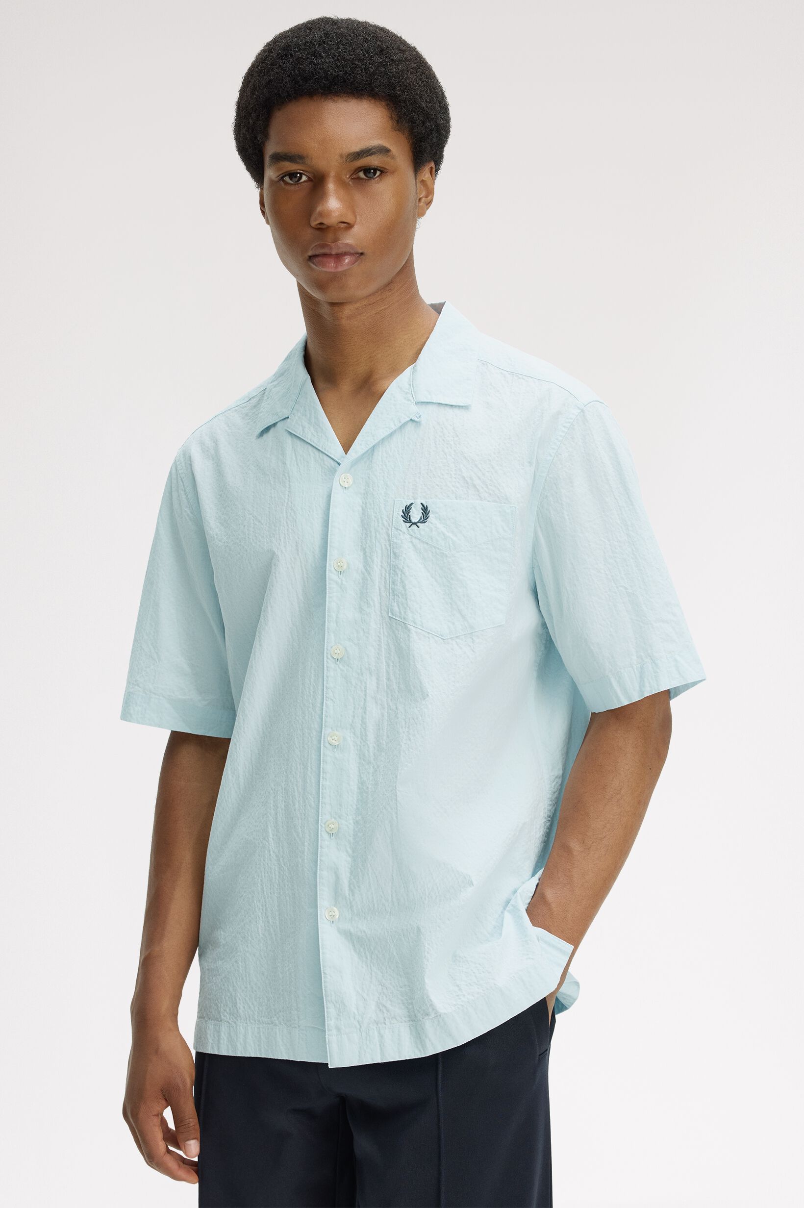 FRED PERRY 「Seersucker Revere Collar Shirt」|シャツ・ブラウス|