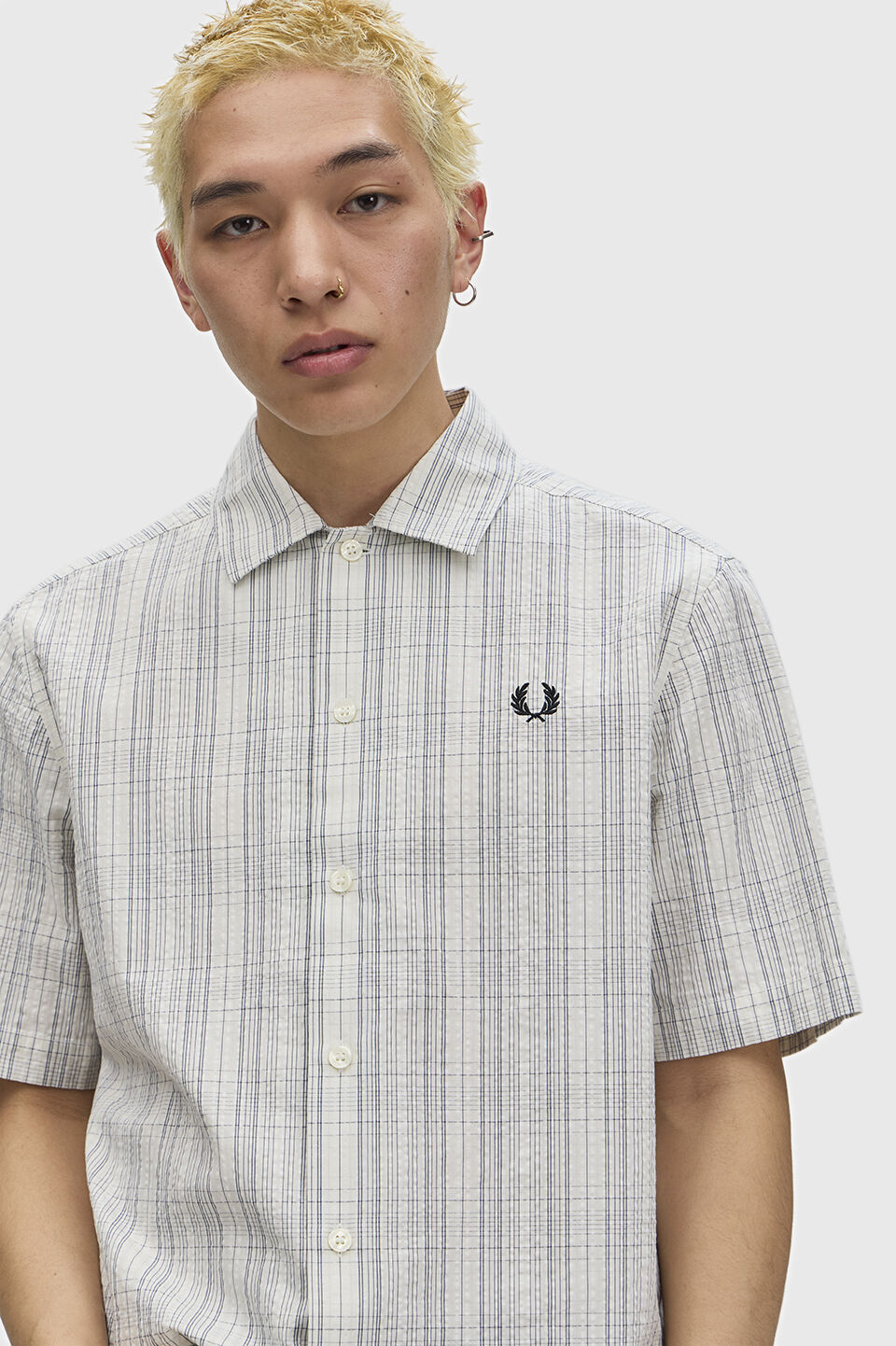 FRED PERRY 「Seersucker Check Shirt」|シャツ・ブラウス|