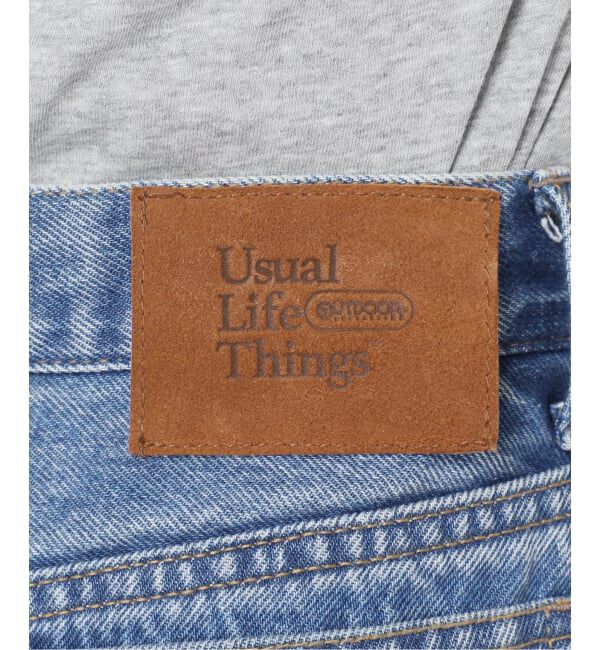 OUTDOOR PRODUCTS Usual Things「≪予約≫追加6 ULTデニムスリットリーンスカート」|スカート|