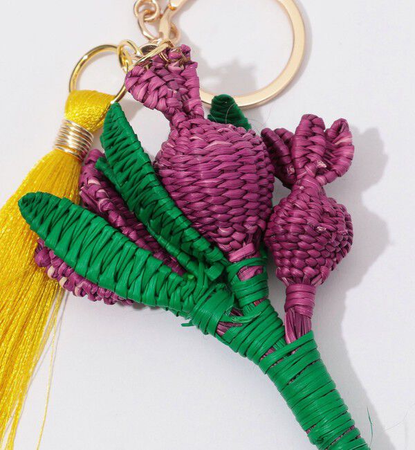 TOMORROWLAND GOODS「Mercedes Salazar Pomegranate キーチェーン」|チャーム・キーホルダー|