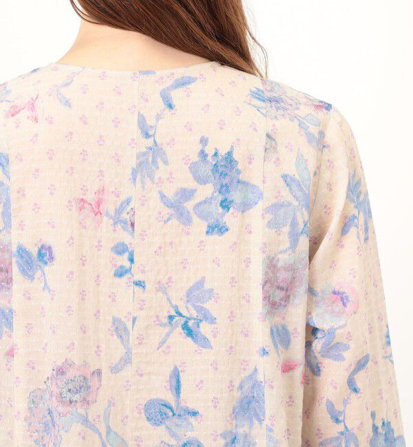 TOMORROWLAND BUYING WEAR「ne Quittez pas Dot Dobby Bouquet ブラウス」|シャツ・ブラウス|
