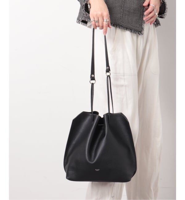  「【blancle/ ブランクレ】Drape drawstring bag」|ショルダー・メッセンジャー|