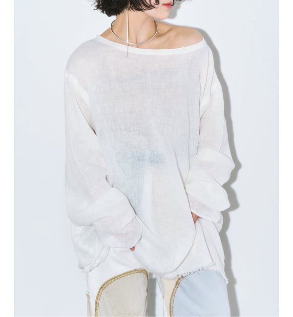  「《追加予約2》ASA/C BIO WASH PULLOVER：ブラウス」|Tシャツ・カットソー|