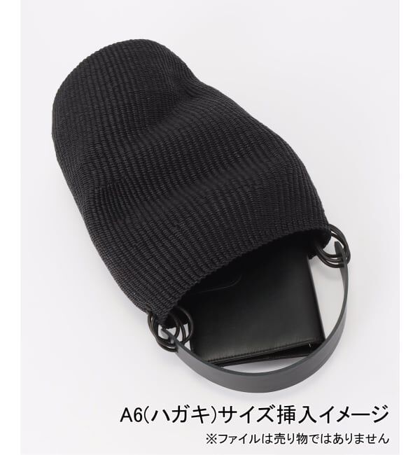  「INES BRESSAND N.40 POT FROISSE：かごバッグ」|かごバッグ|