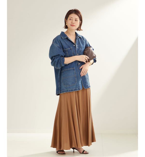 Plage「《WEB限定追加》coverall 2」|デニムジャケット|