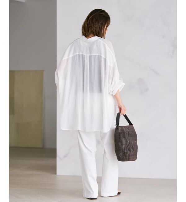 Plage「RAMIE LYOCELL VOLUME シャツ」|シャツ・ブラウス|