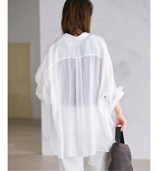 Plage「RAMIE LYOCELL VOLUME シャツ」|シャツ・ブラウス|