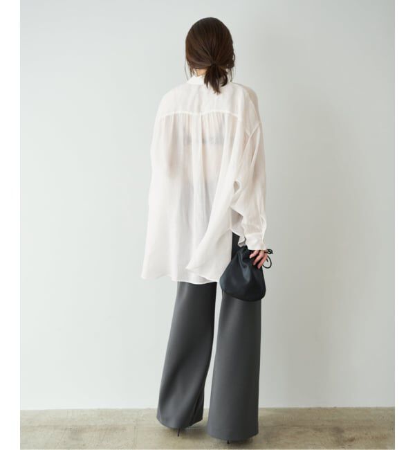 Plage「RAMIE LYOCELL VOLUME シャツ」|シャツ・ブラウス|