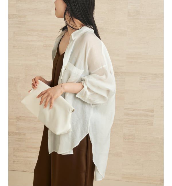 Plage「RAMIE LYOCELL VOLUME シャツ」|シャツ・ブラウス|