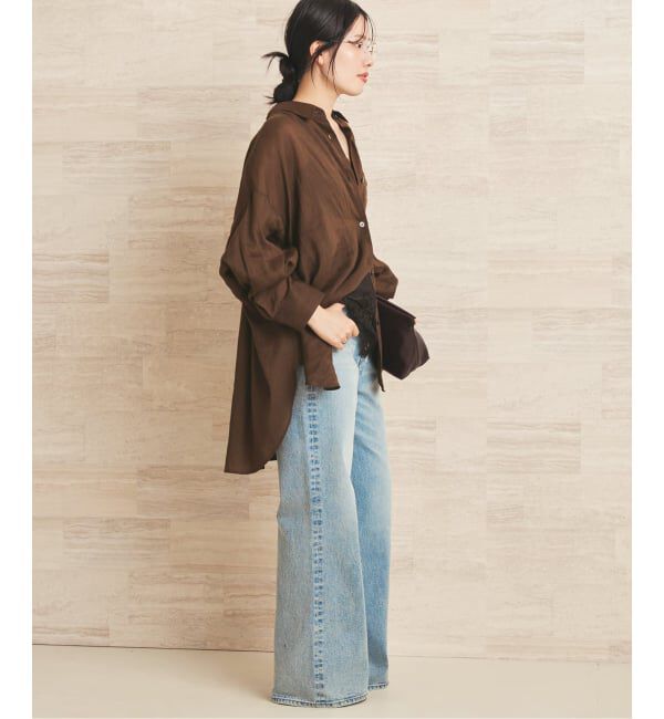 Plage「RAMIE LYOCELL VOLUME シャツ」|シャツ・ブラウス|