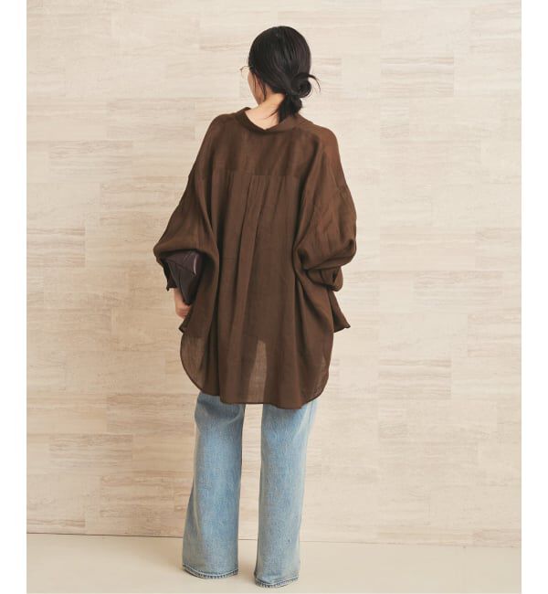 Plage「RAMIE LYOCELL VOLUME シャツ」|シャツ・ブラウス|