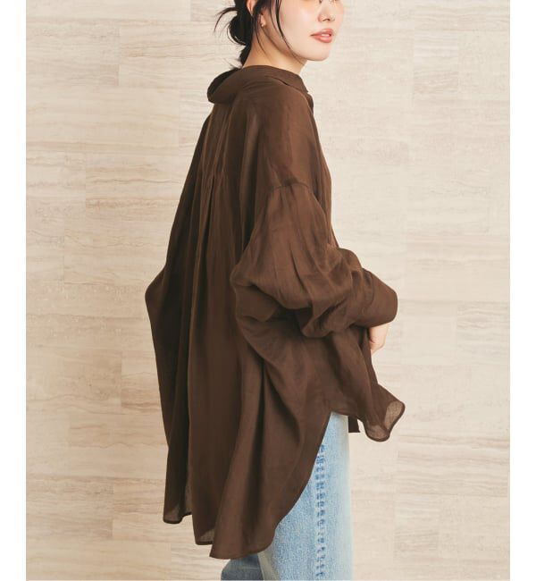 Plage「RAMIE LYOCELL VOLUME シャツ」|シャツ・ブラウス|