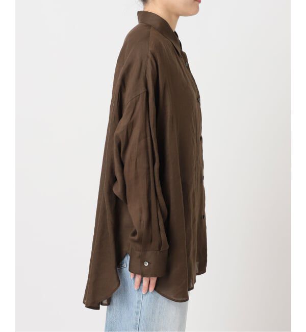 Plage「RAMIE LYOCELL VOLUME シャツ」|シャツ・ブラウス|