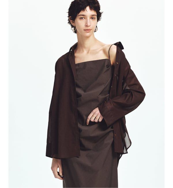 Plage「new cotton sheer シャツ」|シャツ・ブラウス|