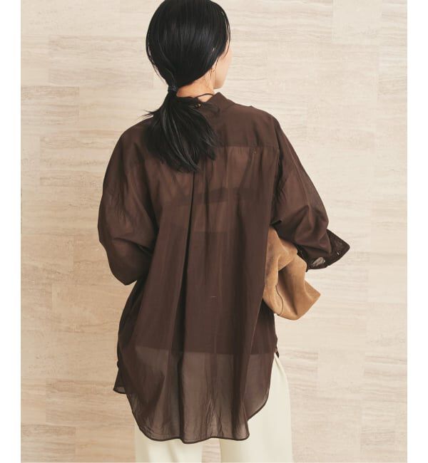 Plage「new cotton sheer シャツ」|シャツ・ブラウス|