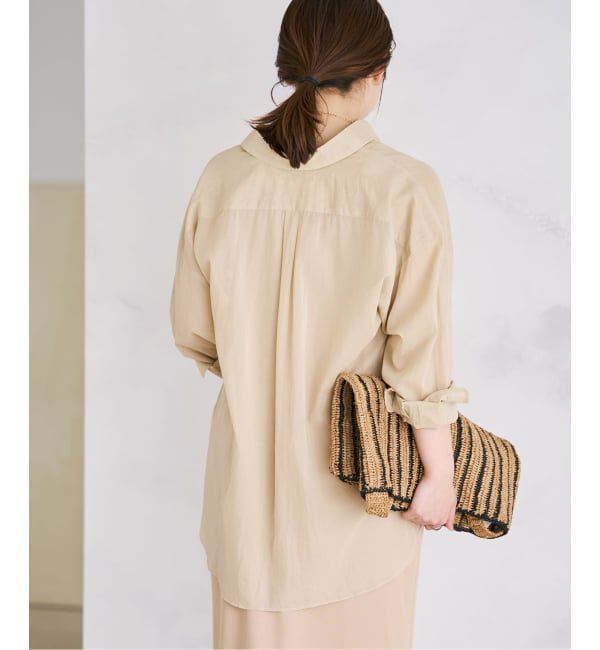 Plage「new cotton sheer シャツ」|シャツ・ブラウス|