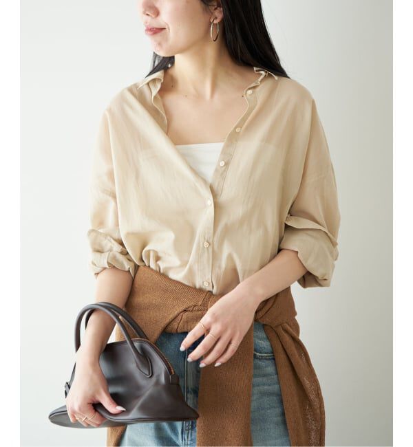 Plage「new cotton sheer シャツ」|シャツ・ブラウス|