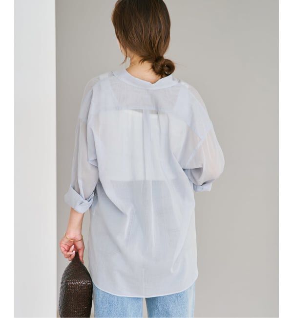 Plage「new cotton sheer シャツ」|シャツ・ブラウス|