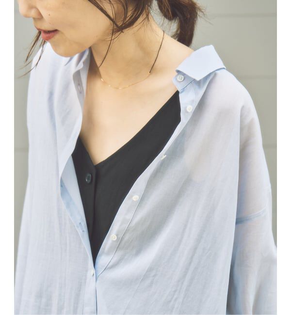 Plage「new cotton sheer シャツ」|シャツ・ブラウス|