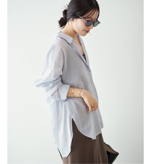Plage「new cotton sheer シャツ」|シャツ・ブラウス|