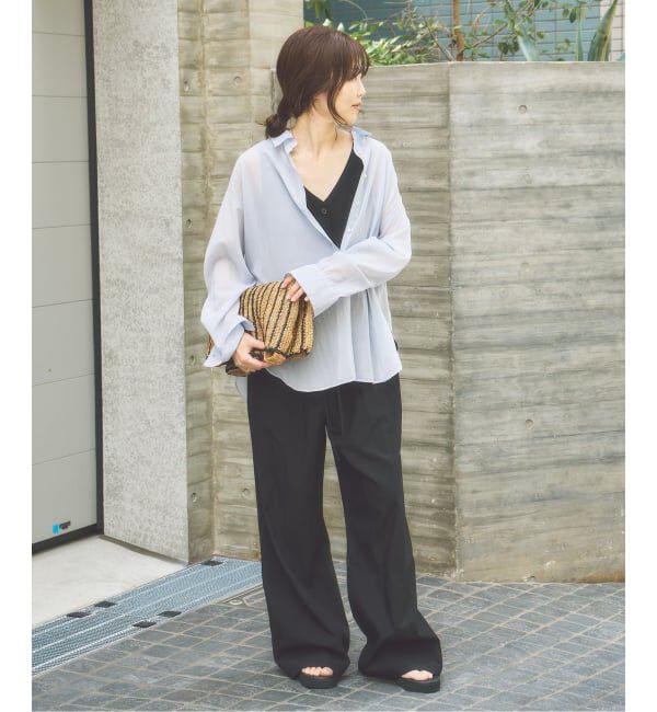 Plage「new cotton sheer シャツ」|シャツ・ブラウス|