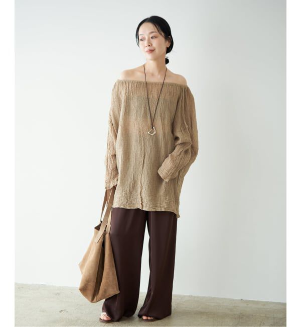 Plage「LES ATELIERS FRANCAIS DE CONFECTION 別注 ELA トップス」|シャツ・ブラウス|