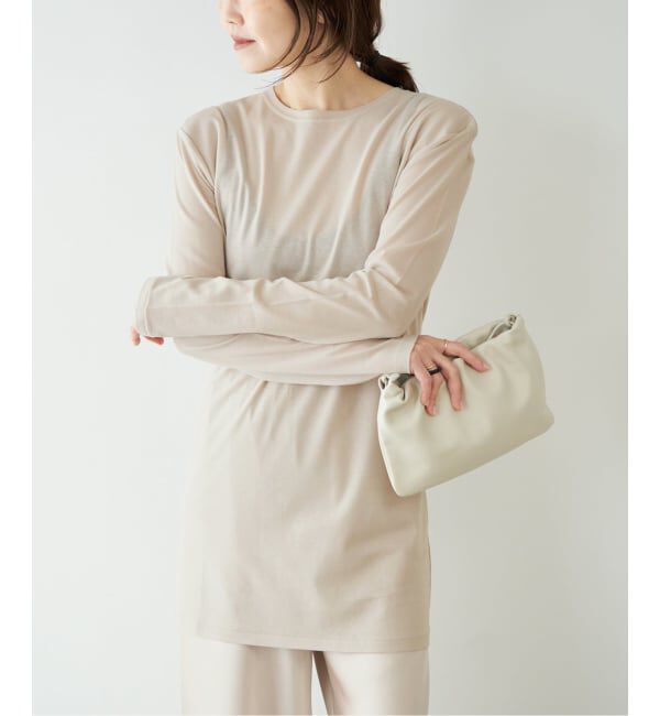 Plage「《追加》SQUARE SHOULDER Tシャツ 2」|Tシャツ・カットソー|