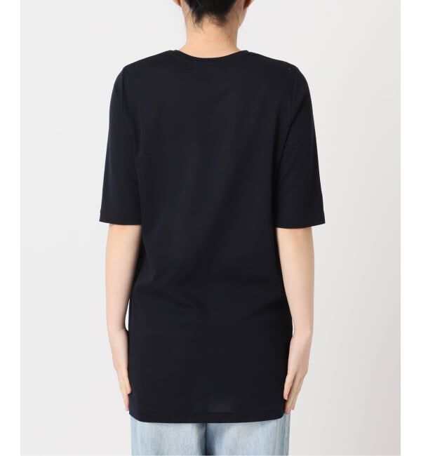Plage「《一部店舗・WEB限定》LIGHT SHEER ハーフスリーブ Tシャツ」|Tシャツ・カットソー|